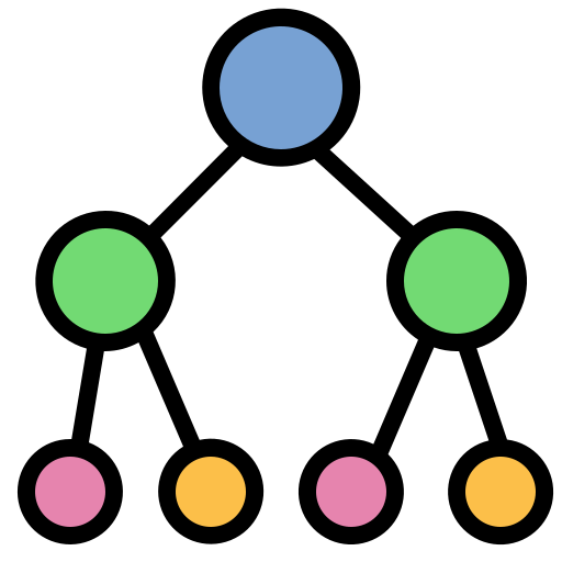 dados binários Generic Outline Color Ícone