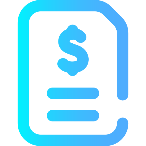 geld Super Basic Omission Gradient icoon