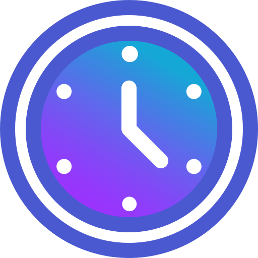 Time Generic Lineal Color Gradient icon