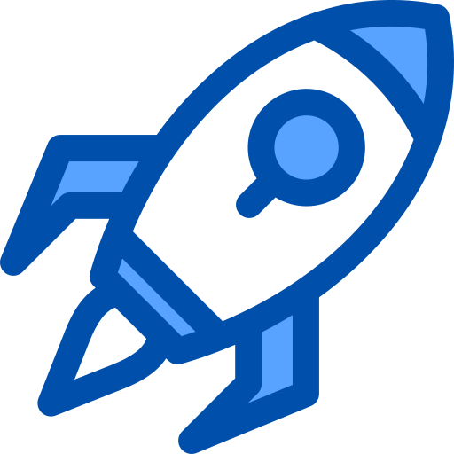 ロケット Generic Blue icon