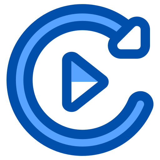 Replay Generic Blue icon