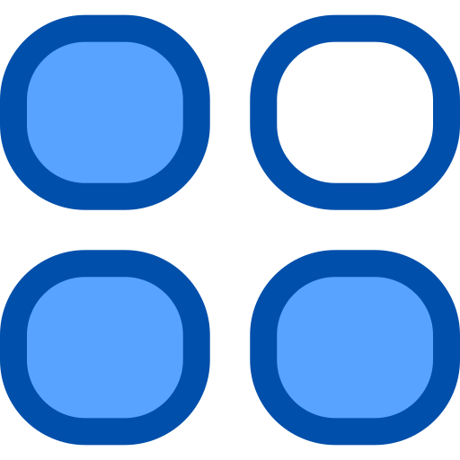 menú Generic Blue icono