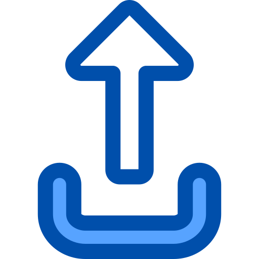 subir Generic Blue icono