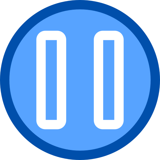pausa Generic Blue icono