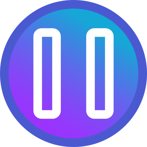 pause Generic Lineal Color Gradient icon