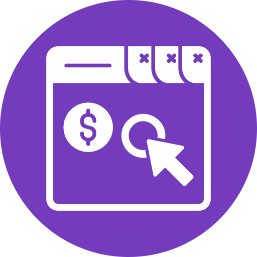 pay-per-click Generic Mixed icon