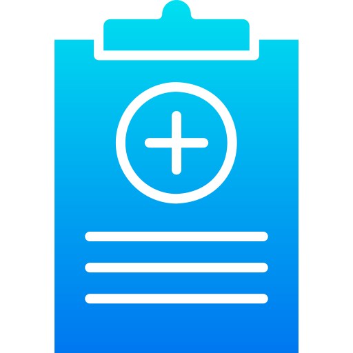 Medical report Generic Flat Gradient icon