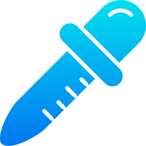 pipet Generic Flat Gradient icoon