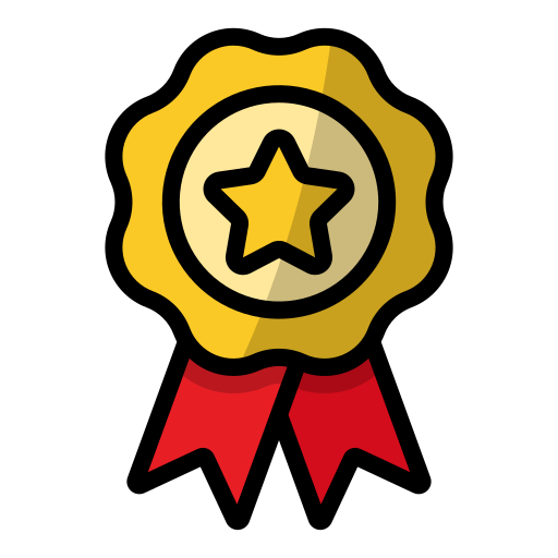 Medal Generic Outline Color icon