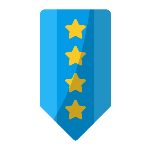 Military rank Generic Flat icon