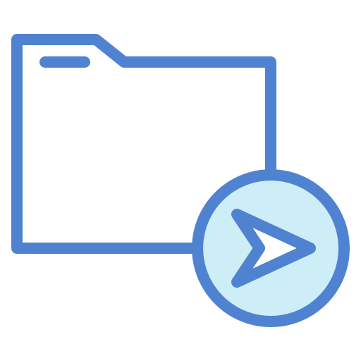 mappe Generic Blue icon