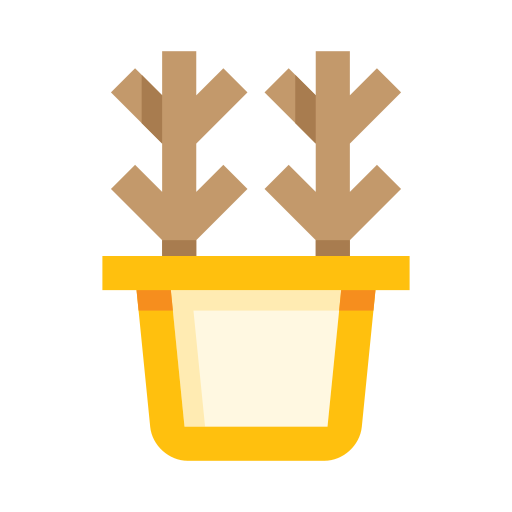 Flowerpot edt.im Lineal color icon