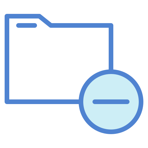 Folder Generic Blue icon