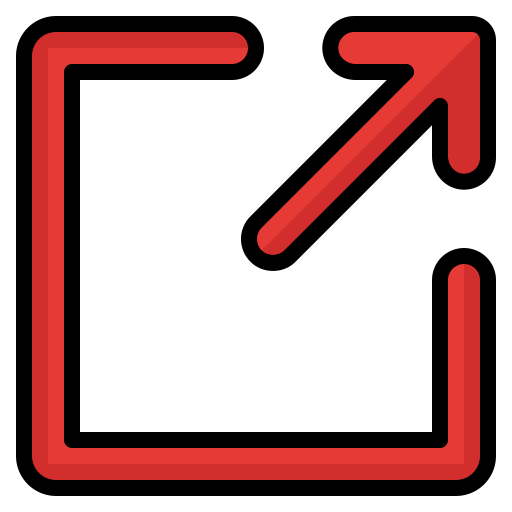 矢印を展開する Generic Outline Color icon