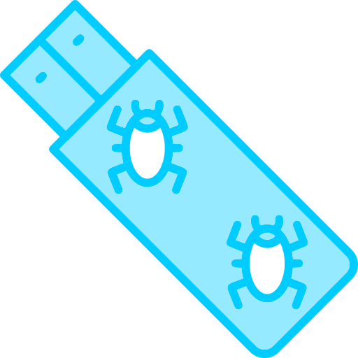 virus Generic Blue icon