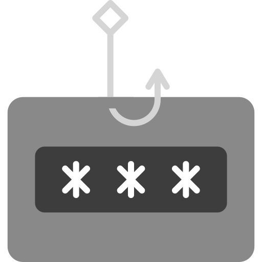 Phishing Generic Grey icon
