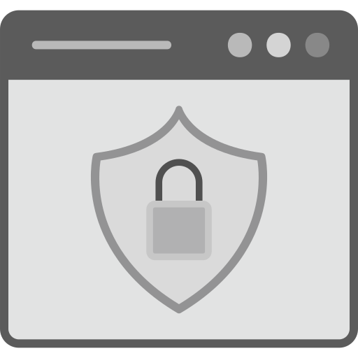 Web security Generic Grey icon