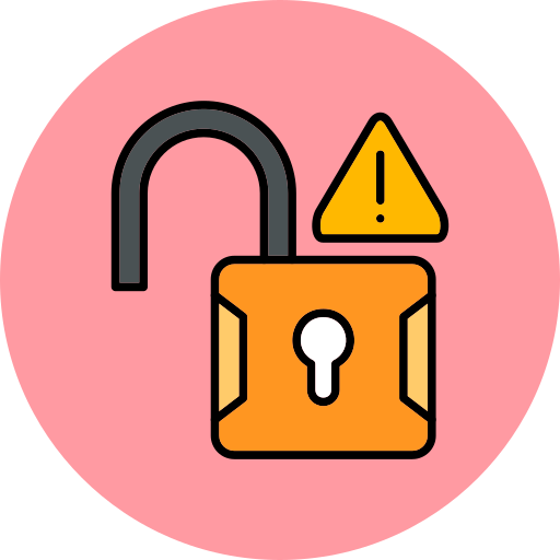 Unlock Generic Outline Color icon