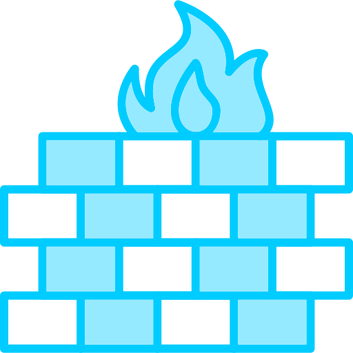 firewall Generic Blue icona