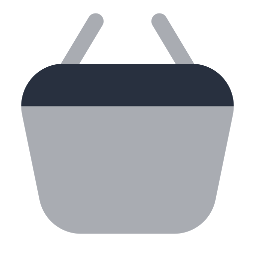 Shopping basket Generic Grey icon