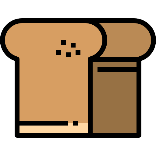 Bread kank Lineal Color icon