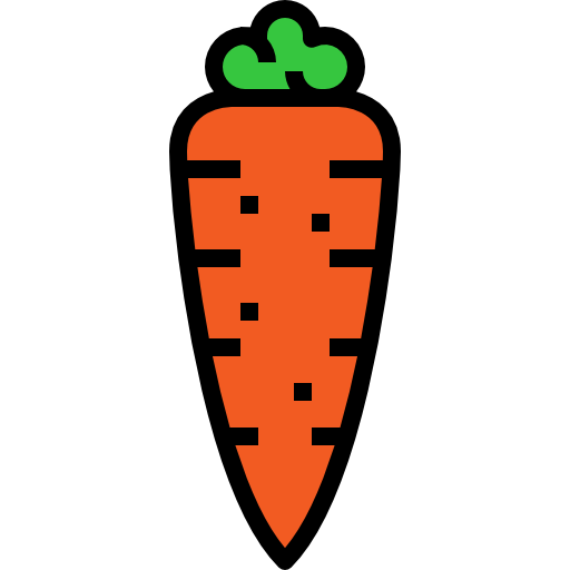 Carrot kank Lineal Color icon