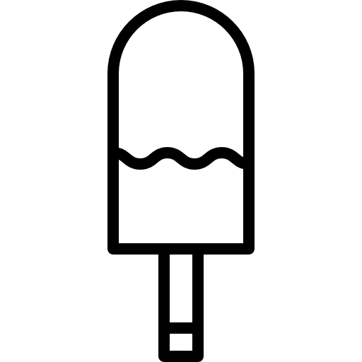 paleta de hielo kank Lineal icono