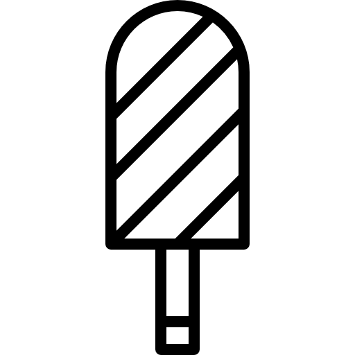 paleta de hielo kank Lineal icono