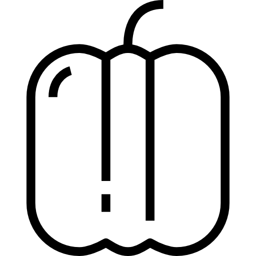 pieprz kank Lineal ikona
