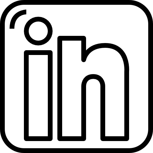 linkedin kank Lineal icono
