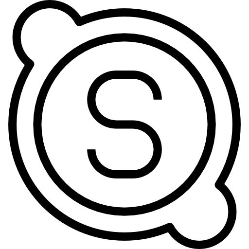 skype kank Lineal icona