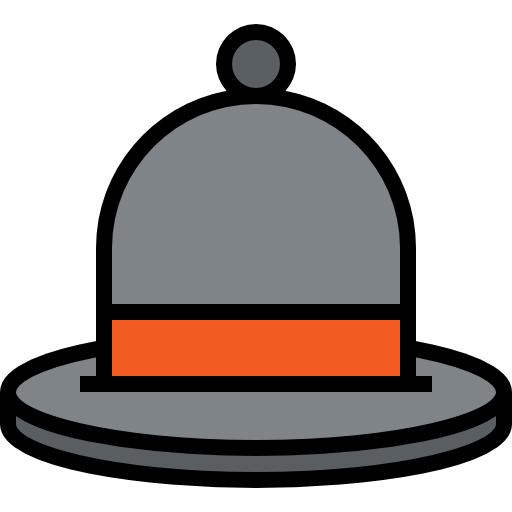 sombrero kank Lineal Color icono