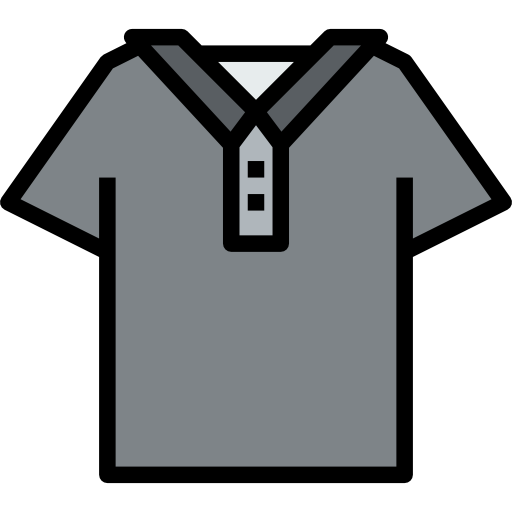 폴로 셔츠 kank Lineal Color icon