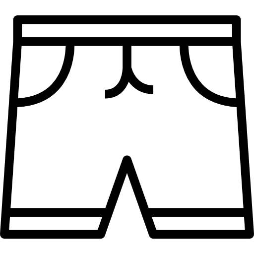 spodenki kank Lineal ikona