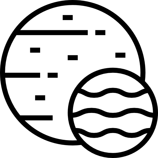 행성 kank Lineal icon