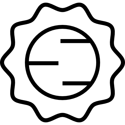 태양 kank Lineal icon