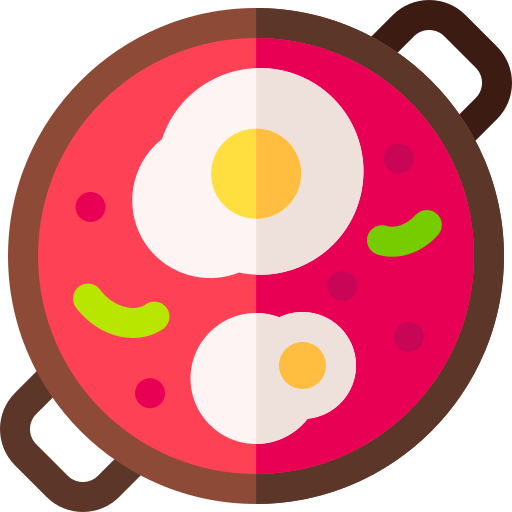 shakshuka Basic Rounded Flat Icône