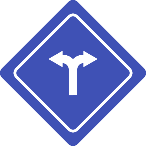 Y intersection Generic Flat icon