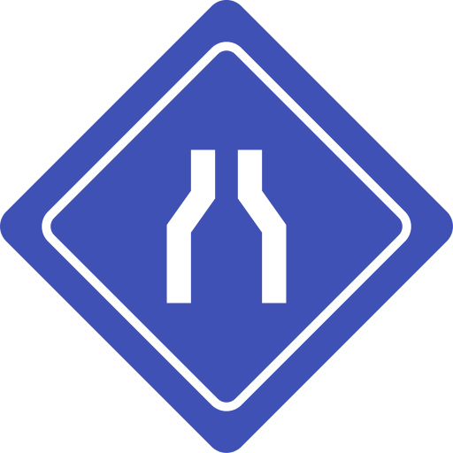 smalle weg Generic Flat icoon