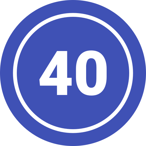Speed limit Generic Flat icon
