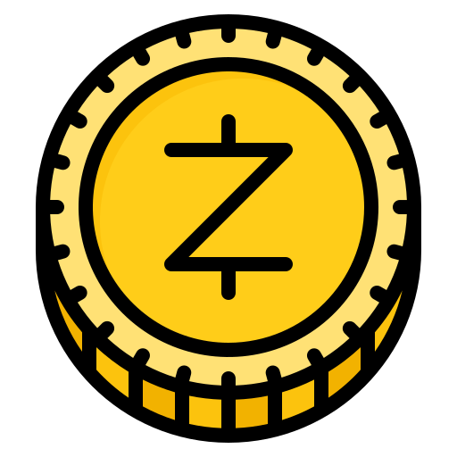 zcash Generic Outline Color icono