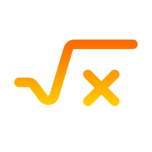 Square root Generic Flat Gradient icon