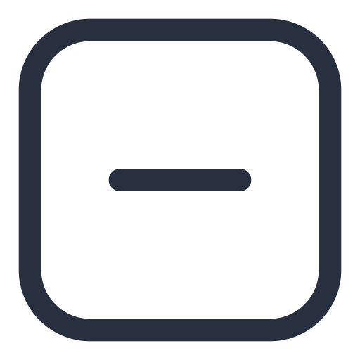 マイナス Generic Basic Outline icon