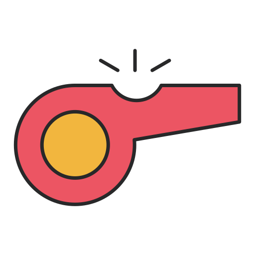 휘파람 Generic Outline Color icon