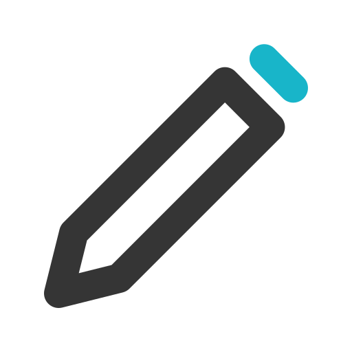 Pencil Generic Outline Color icon