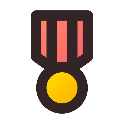 medaille Generic Lineal Color Gradient icon