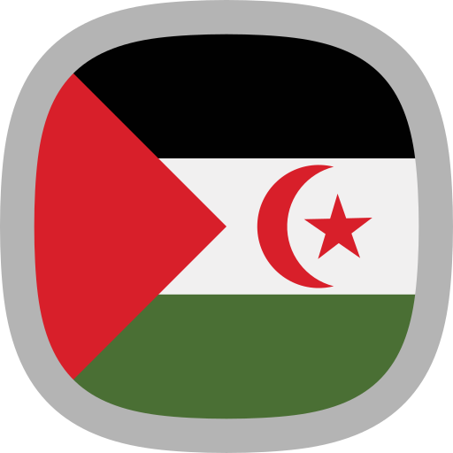 república árabe saharaui democrática Generic Flat icono