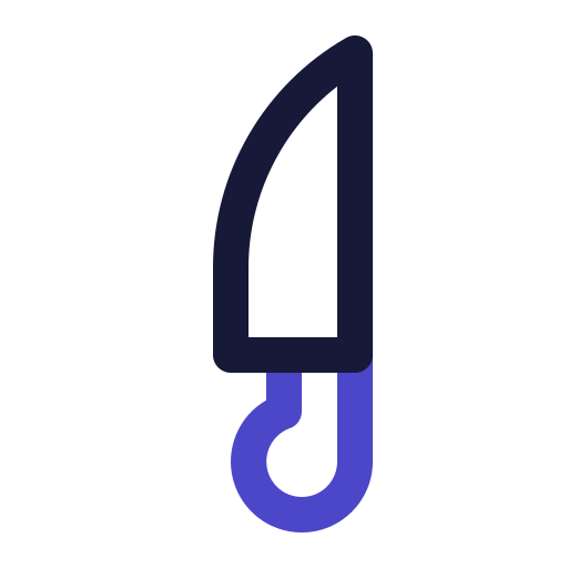 messer Generic Outline Color icon