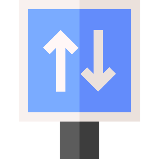 pfeil Basic Straight Flat icon
