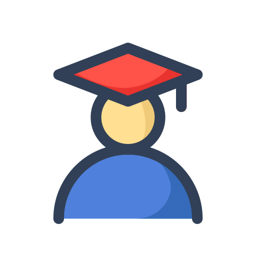 graduado Generic Outline Color icono